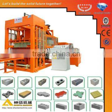 Construction Machinery in China, QT5-15 automatic price concrete block machine