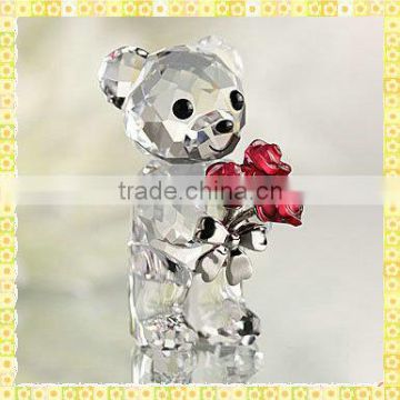 New Designed Wedding Crystal Bear For Married Crystal Gifts