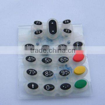 New Design Hot Sale Silicon Keypad/Rubber Keypad/Silicon Button Customized Is Welcome
