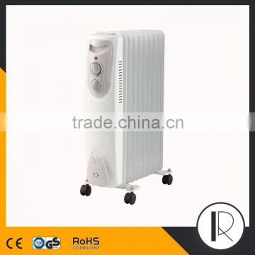 3 Heat Settings and Adjustable Thermostat Oil Filled Radiator Manufacturers in China