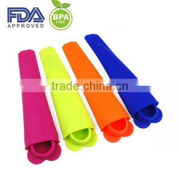 Food Grade Silicone Ice Cream Popsicle Molds