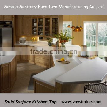 SIMBLE Hot Sale Prefab Indoor Polished Marble Kitchen Countertops