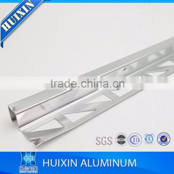Hot selling chrome anodized flexible aluminum tile trim