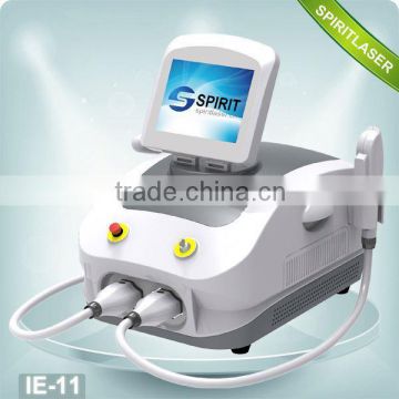SPIRITLASER 10.4 Inch 2 in 1 IPL + YAG CPC Connector multi-function machine with ipl and opt shr Movable Screen