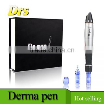 Professional electric dermapen for sale with 1/3/5/7/9/12/36/42 pins cartridges