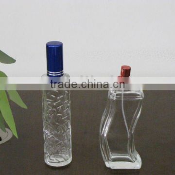 small glass pefume bottle