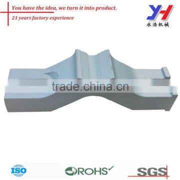 cnc machining 6063 aluminum extrusion profile as drawings