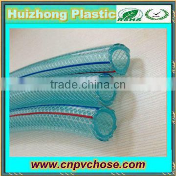 The plastic nylon braided hose pipe