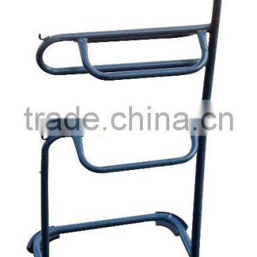 steel three-tier saddle rack