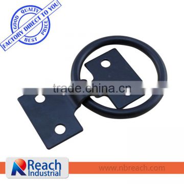 2000 Lbs Surface Mount Steel E-coated Steel Rope Ring Tie-Down Anchor