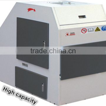 Lab roll crushing and dividing machine for sample analysis with divider device