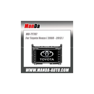 Manda good quality car radio for Toyota Venza ( 2008 2009 2010 2011 2012 2013 ) in-dash navigation gps automobiles