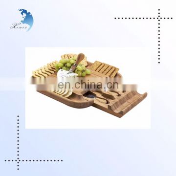 Direct from manufactures Custom design antique cheese bamboo cutting board for kitchen