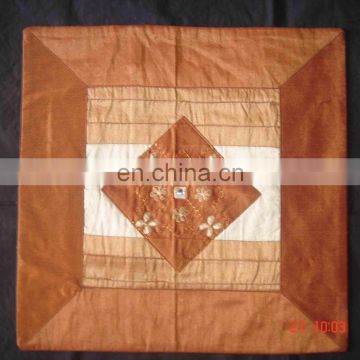 handmade embroidery cushion cover