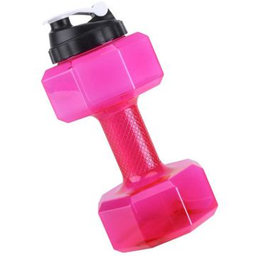 Dumbbell shape fitness creative large-capacity sports drinking bottle space portable water cup