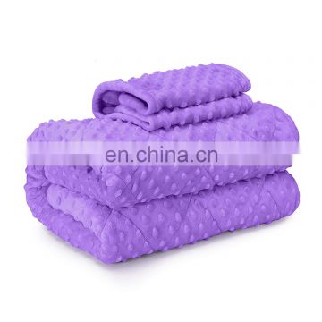 Factory High Quality Wholesale 15lbs Heavy Weighted Blanket Baby
