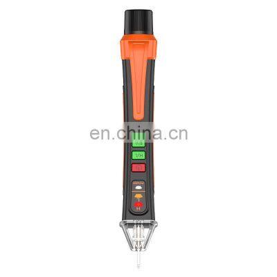 Handheld AC/DC Voltage Tester NCV Live Wire Break Point Checking Pen Flashlight AC Voltage Tester 12-1000V Voltage Tester