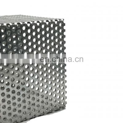 Low Carbon Steel Aluminum Stainless Steel Perforated Metal Mesh