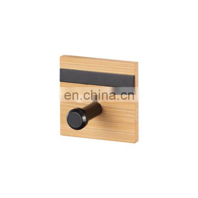 Direct Factory Supply Customized Logo Bamboo Home Improvement Wall Hanger Adhesive Kitchen Hook Key Hangers For Wall