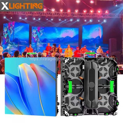 Xlighting p3.91 screen led display 500mm*500mm for events concert