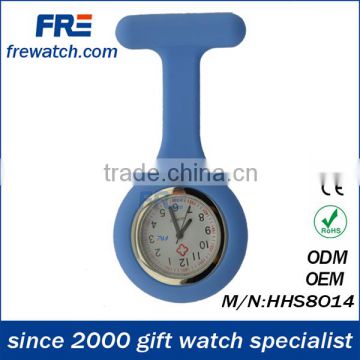 2014 hot sale silicon rubber nurse watch