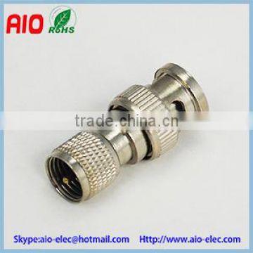 mini UHF male to BNC male connector adaptor adapter converter