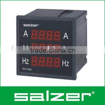 Salzer Brand Three Sets Digital AC Panel Meter