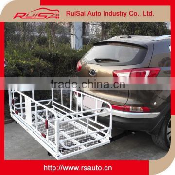 150*60*40cm Steel folding car luggage carrier for SUVS, PICK-UPS,ATVS,VANS with hitch