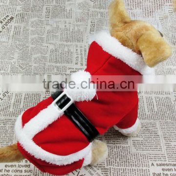 3D Santa Christmas Dog Clothes