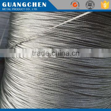 3*3 galvanized steel wire rope diameter 0.4 mm