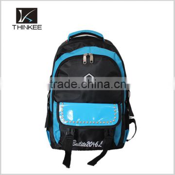 High Quality Teenager Cheap Nylon Backpack school backpack hiking backpack