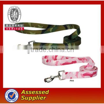 pet collar pet lanyard dog leash with heat transfer printing logo