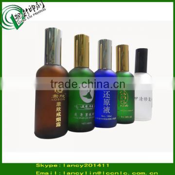 100ml essential oil e liquid glass bottle with tamper proof cap bottle 100ml