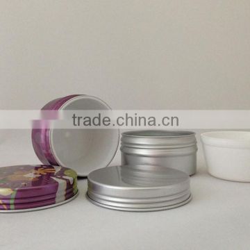 AL-80-2 aluminum cosmetic cream jar