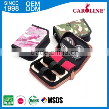Excellent Quality Shoe Shine Leather Kit For Travel