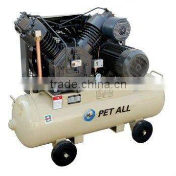 7.5kw piston type wheel air compressor