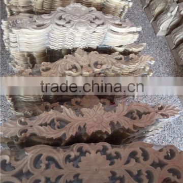 hand carved decorative wood caving solid wood moulding