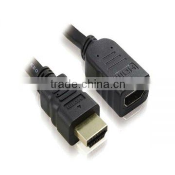top-end micro HDMI 19pin male to female Extension Cable
