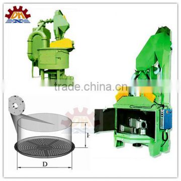 gear and aluminum alloy parts surface cleaning/ Turntable Type Small Shot Blasting Machine Q35 series