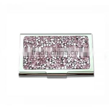pattern rhinestone custom trading card cases cup holder for card table place