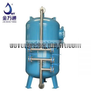 Automatic activity carbon filter for waste water treatment