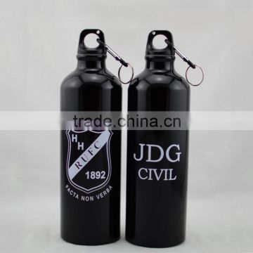 Customzied black Aluminum water bottles, Aluminum sport water bottles, PTM890