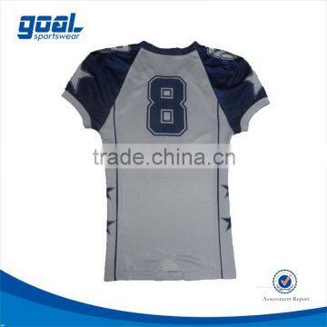 Excellent quality durable custom youth american football jersey