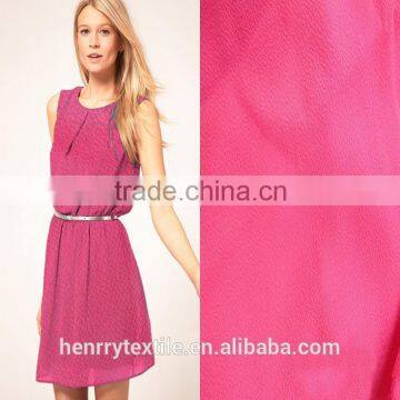 100%polyester irregular woven fabric for sun-top and dress