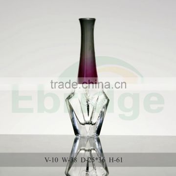 10ml empty nail polish glass bottle with cap