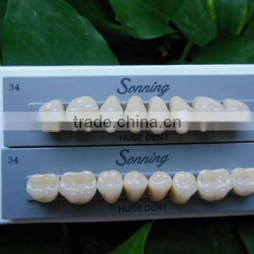 CE certification synthetic acrylic teeth Kaifeng