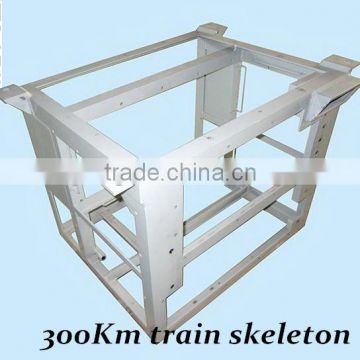 OEM train welding parts,aluminium train skeleton