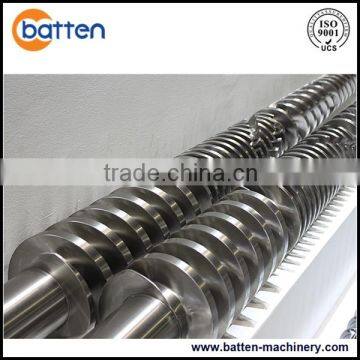 38CrMoAla conical twin nitride barrel and screw for plastic machine