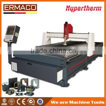 Fastcut software sheet metal cutting and bending machine with round rails