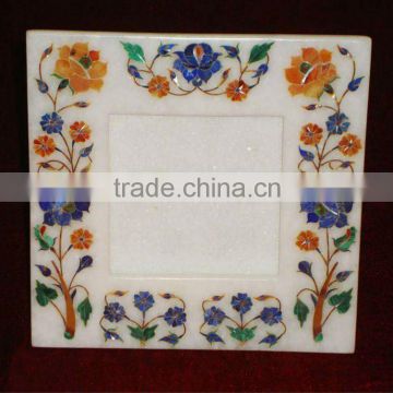 Inlay Marble Decorative Picture Frame Handmade